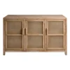 Xenos Webbing dressoir Bandung - naturel - 72x120x40 cm- Tv Meubels|Kast Met Deuren