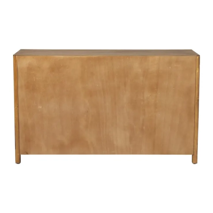 Xenos Webbing dressoir Bandung - bruin - 72x120x40 cm- Tv Meubels|Kast Met Deuren