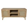 Xenos Webbing tv meubel Bandung - naturel - 54.5x120x38 cm- Tv Meubels|Dressoir