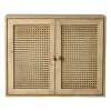 Xenos Webbing wandkast Bandung - naturel - 48.5x60x22 cm- Wandkasten|Wandkasten