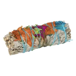 Xenos Wierook bosje - salie/bloemen - 3.2x10x3.5 cm- Wierook