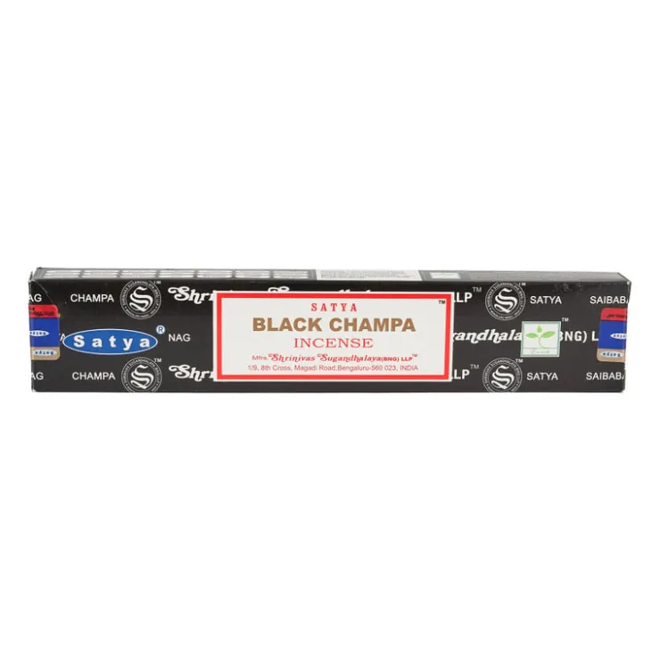Xenos Wierooksticks champa - black - 13 stokjes- Wierook
