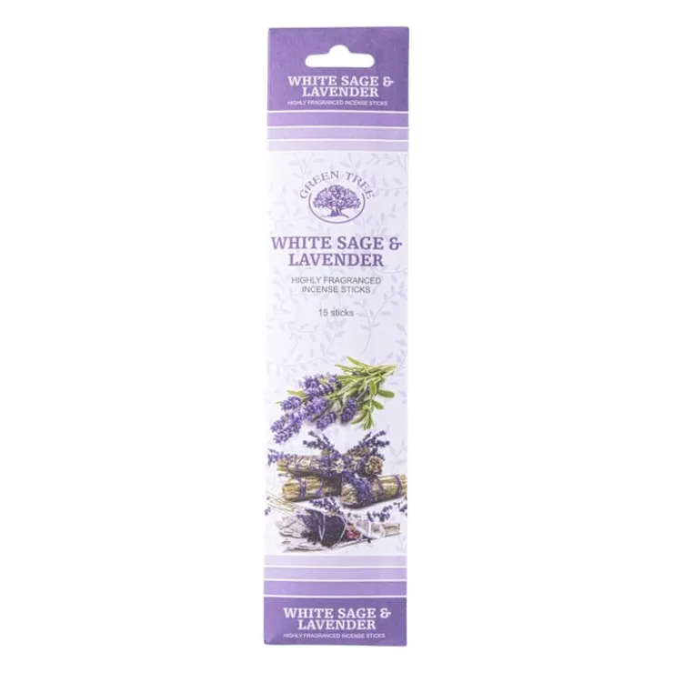Xenos Wierooksticks white sage & lavendel - 15 stokjes- Wierook