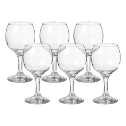 Xenos Wijnglas basic - 275 ml - set van 6- Wijnglazen