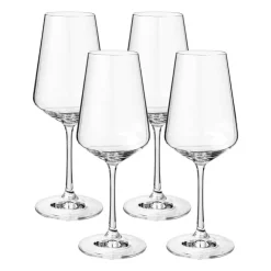 Xenos Wijnglas kristal - 350 ml - set van 4- Glazensets|Wijnglazen