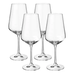Xenos Wijnglas kristal - 450 ml - set van 4- Glazensets|Wijnglazen