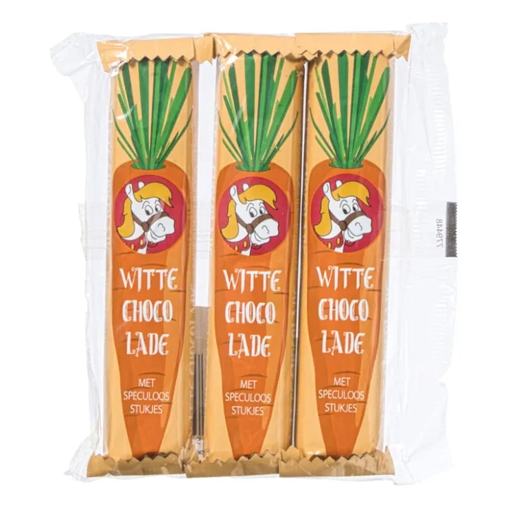 Xenos Worteltjes witte chocolade - 3x45 gram- Chocolade