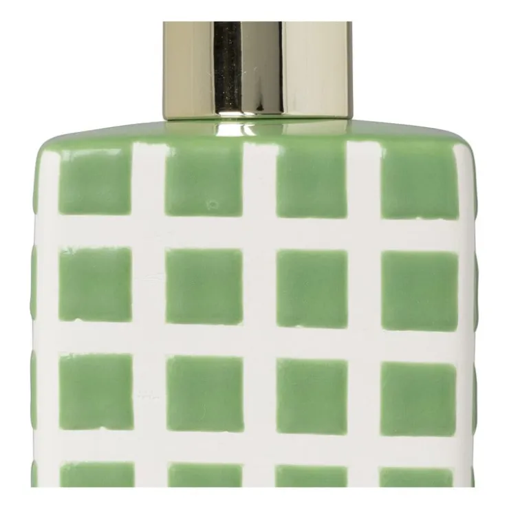 Xenos Zeeppompje blokjes - groen/wit - 15.8x7x7 cm- Zeeppompjes|Kerstcadeaus