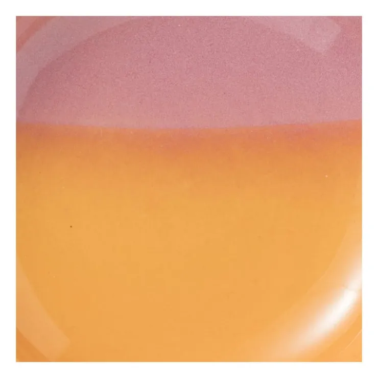 Xenos Zeepschaaltje duo - oranje/roze - ø11x2.2 cm- Zeepbakjes|Kerstcadeaus