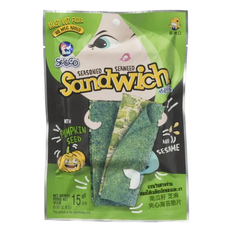 Xenos Zeewier snack pompoempit - 15 gram- Japanse Keuken|Chips, Nootjes En Zoutjes